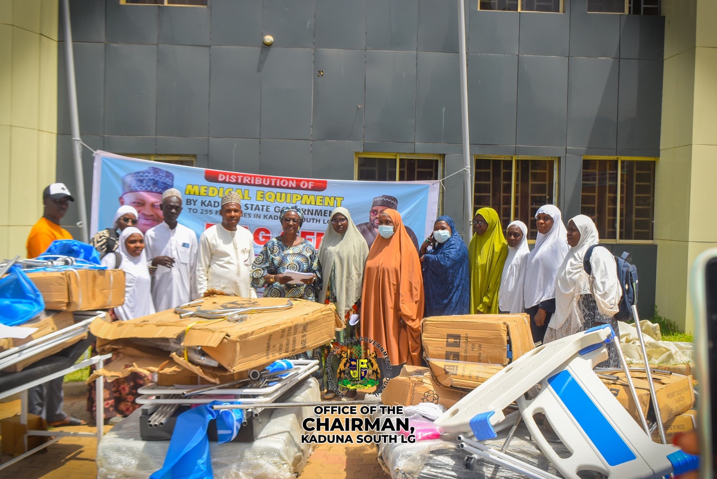 Kaduna South Receives Medical Equipment as Governor Uba Sani Advances Healthcare at the Grassroots