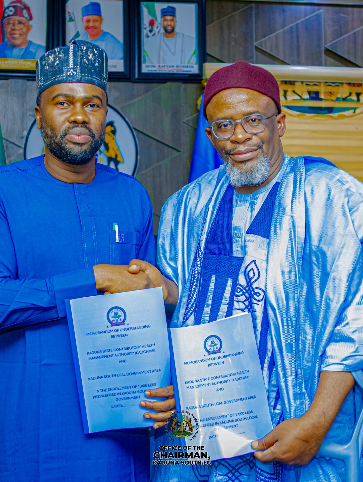 Kaduna South Welcomes KADCHMA Director General, Announces Expansion of Health Insurance Scheme to 2,000 Residents